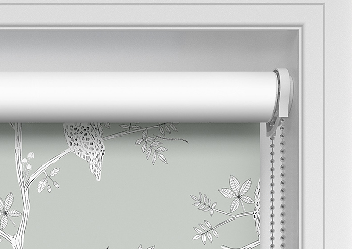Treetop Owls, Powder Green - Twist&Fit Roller Blind - Image 11